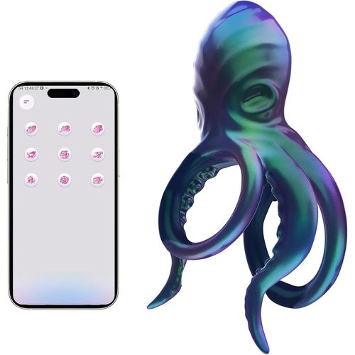 Kal-Anneau Vibrant Anneaux De Pénis Jouet Sexuel Pour Hommes Avec 9 Modes De Vibration Vibrateur Jouet Adulte Bite Stimulation Sexuelle Longévité Plus Forte Pour Les Couples Hommes Sexe Extrême