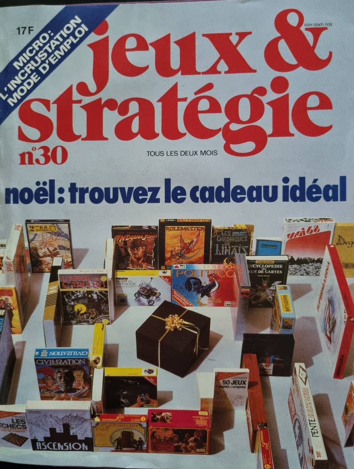 Jeux & Stratégies N° 30 Science Et Vie Déc 1984/Janv 1985