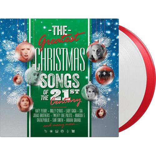 Various Artists - Greatest Christmas Songs Of 21st Century / Various - Limited 180-Gram Red & White Colored Vinyl [Vinyl Lp] Ltd Ed, 180 Gram, Red, White, Colored Vinyl, Holland - Import