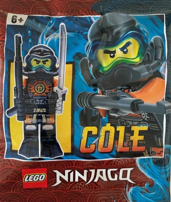 Lego Ninjago 892180 Cole - Seabound, Scuba Gear Njo700