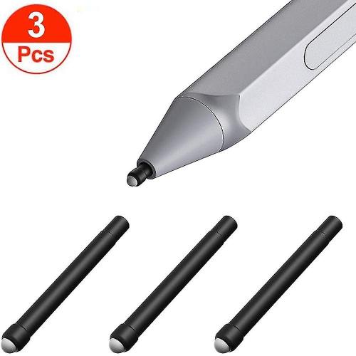 Stylet 3 pièces pour Microsoft Surface Pro 8/7/6/5/4/3/x, Surface Go 3/2/1, Surface Book/ordinateur portable avec bouton gomme