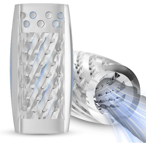 Kal-Masturbateurs Masculins Sex Toýs Homme, Jouet Adulte Avec 3d Vaginette Ultra Réaliste, Masturbateur Egg Pocket Pussy Sexes Plaisir Objet Vagin (Transparent)