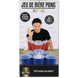 Beer Pong Kit,Jeux à Boire,(50 Beer Pong + 10 Balles),473ml
