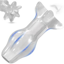 Kal-Plug Anal Creux Pour Femmes Hommes Plugs, Tunnel Anal Ouvert, Spéculum Doux, Vaginal, Sex Toy Plug Anal Butt Plug Kit (Xl)