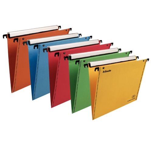 Dossier Suspendu Vertical Tiroir Esselte Vmg Visioplus, Fond V, Pack De 10
