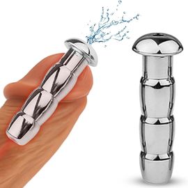 Kal-Sonde Uretre Pénis En Acier Inoxydable,Dilatateur Urétral Creux Plug Uretre Pénis 50mm,10 Tailles,Dilatateurs Urétraux Bouchon Pénien Urétral,Masseurs De Prostate,Sm Sextoys Homme (Ø:12mm)