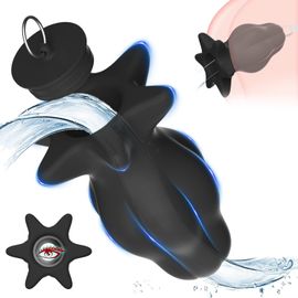 Kal-Plug Anal Creux En Silicone, Dilatateur Anal Lavement Spéculum Masseur De Tunnel Anal Jouets Sexuels Anaux Sm Pour Couples (S)