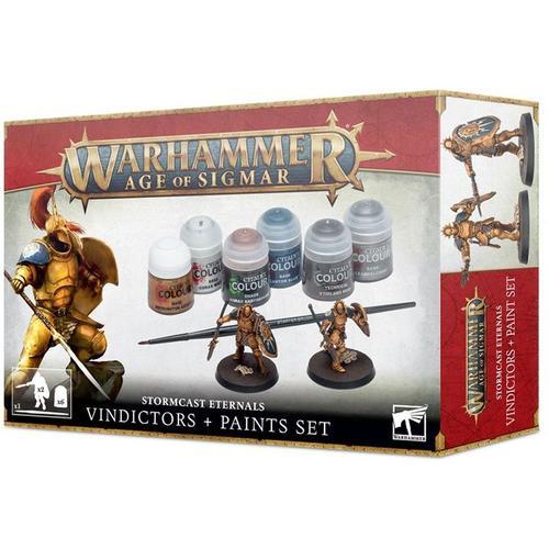 Figurine Warhammer 40.000 A Assembler - Stormcast Eternals Vindictors Avec Peintures - 60.10