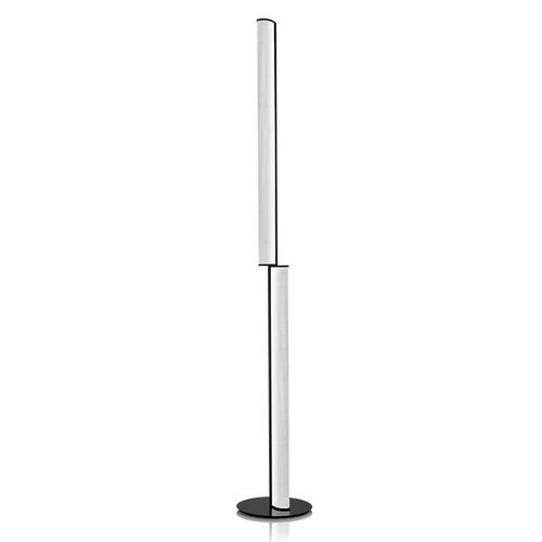 Slamp Lampadaire Modula Twisted (Noir Et Cristal - Lentiflex®, Abs Et Acier)