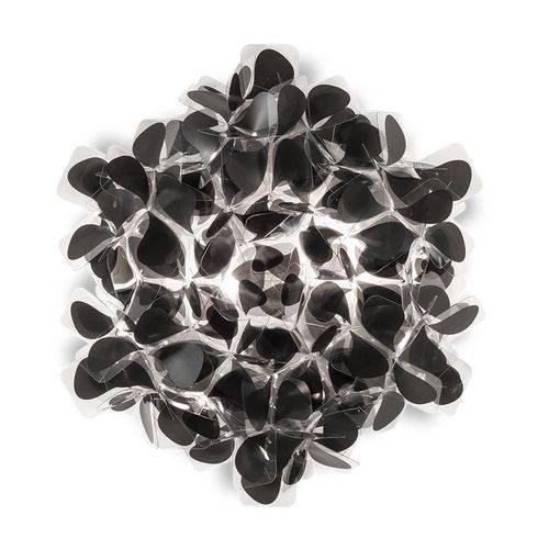 Slamp Lampe Murale Applique Ou Lampe De Plafond Plafonnier Clizia Mama Non Mama Black (Medium - Cristalflex®)