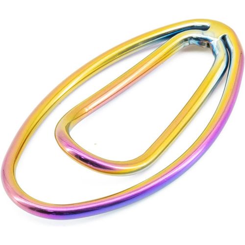 Kal-Sissy Chastity Cage Clip Pour Hommes, Cage À Bite En Métal Pour Cacher Le Pénis Et Le Scrotum, Petite Cage À Pénis Sm Jouets Sexuels (Colourful)