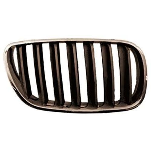 Grille De Radiateur Droite Pour Bmw X3 E83 2006-2010, Chromé Titane Grise Foncé, Neuve