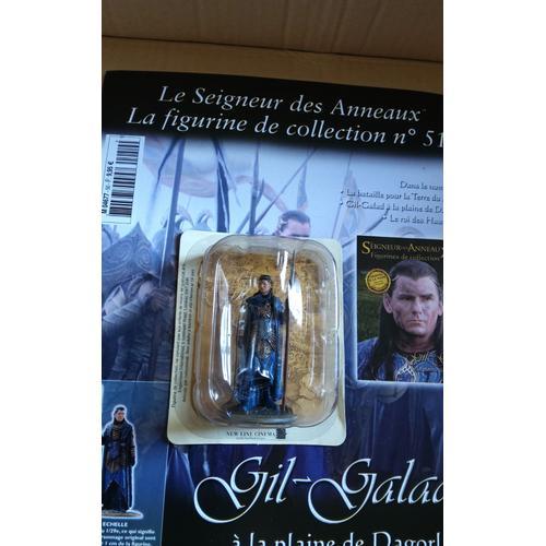 Collection Figurine Seigneur Des Anneaux 51 Eaglemoss : Gil Galad Elf Avec Fascicule