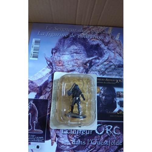 Collection Figurine Seigneur Des Anneaux 62 Eaglemoss : Éclaireur Orc Avec Fascicule