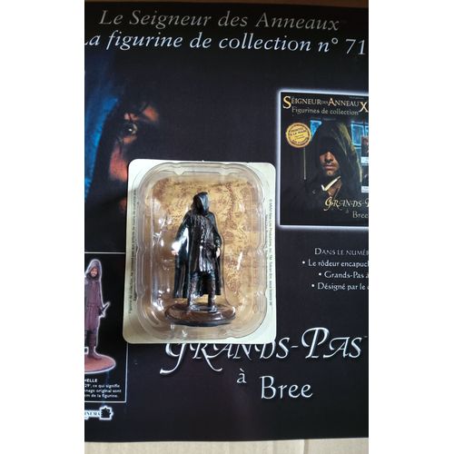 Collection Figurine Seigneur Des Anneaux 71 Eaglemoss : Grands Pas Aragorn Avec Fascicule