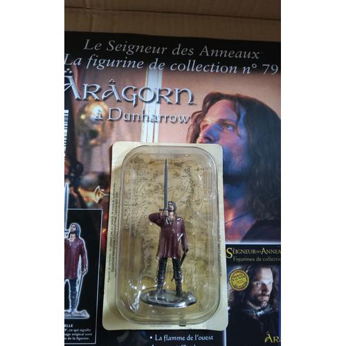 Collection Figurine Seigneur Des Anneaux 79 Eaglemoss : Aragorn Avec Fascicule