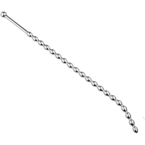 Kal-Plug Urétral En Métal Masturbation Masculine Plug Cathéter Fileté Jouets Urétraux Sexy