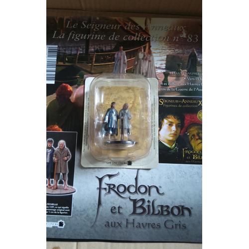 Collection Figurine Seigneur Des Anneaux 83 Eaglemoss : Frodon Et Bilbon Avec Fascicule