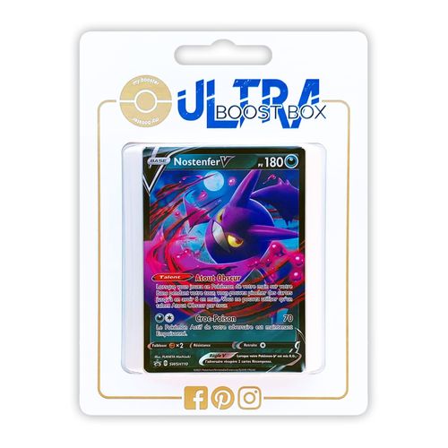 Nostenfer V Swsh110 - Ultraboost X Epée Et Bouclier 6 R Gne De Glace - Coffret De 10 Cartes Pokémon Françaises