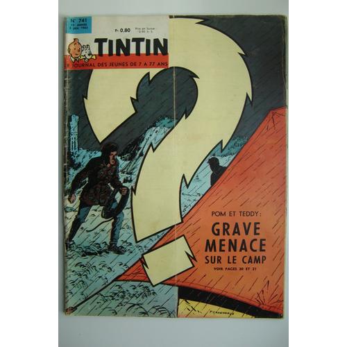 Journal De Tintin Numéro 741 Du 3 Janvier 1963