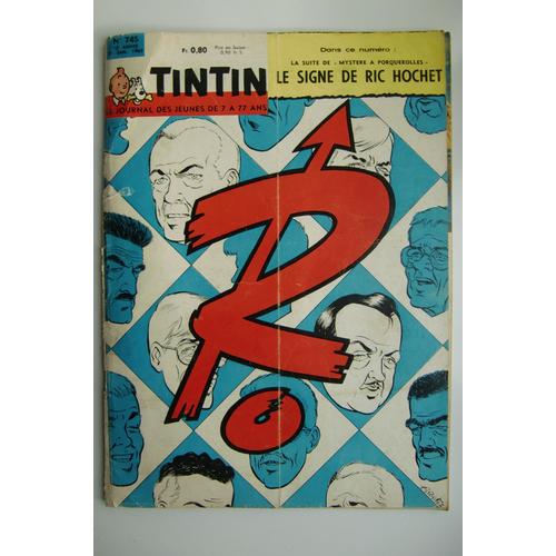 Journal De Tintin Numéro 745 Du 31 Janvier 1963