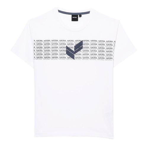 T-Shirt Blanc Garçon Kaporal 23