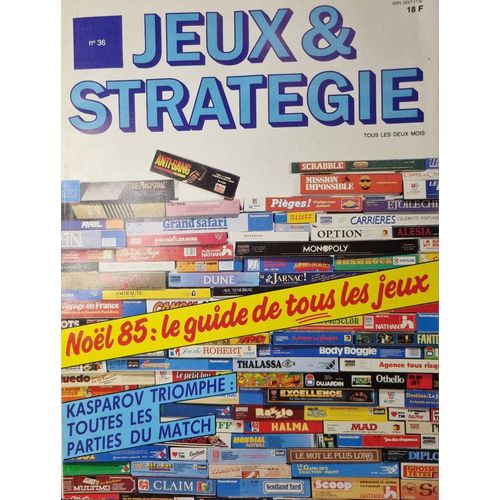 Jeux & Stratégies N° 36 Déc 1985/Janv 1986