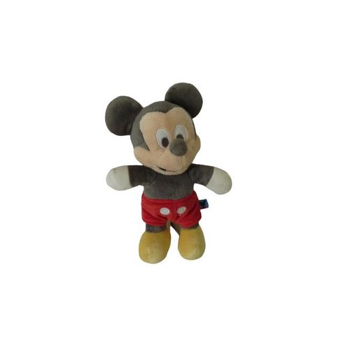 Doudou Peluche Souris Mickey 24 Cm Comme Neuf Disney