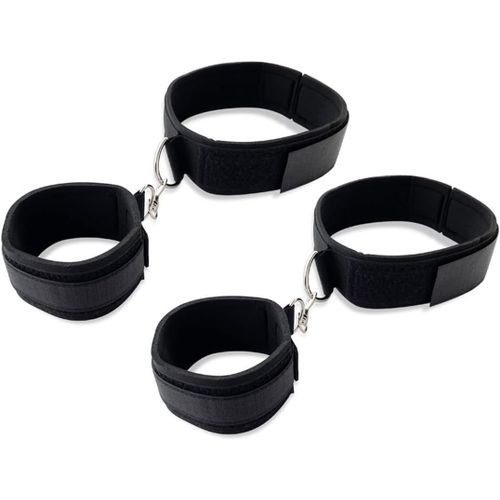 Kal-Kit De Bondage Sex Bondage Set Couple Adulte Sex Toys Retenue Cuisse Bondage,Sex Toys Posture Forcée Érotiques Menottes Cheville Jouets Sexuels Pour Couples, 1 Paire