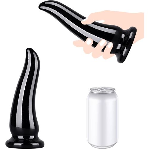 Kal-Plug Anal Sex Toys Anals,Plugs Anals Gode Ventouse 4 Tailles Dilatateur Anus Xxl,Godes Plug Femme Débutante,Plug Anale,Extenseur Prostate Homme,Godemichets Plug Anus Femme (Noir, L)