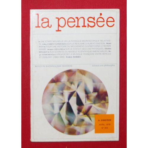 La Pensée - Avril 1979 - N° 204