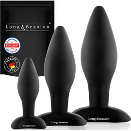 Kal-® Plug Anal En Silicone Hypoallergénique Pour Homme Et Femme En Trois Tailles : Ø 2,8 Cm, Ø 4,0 Cm, Ø 4,5 Cm