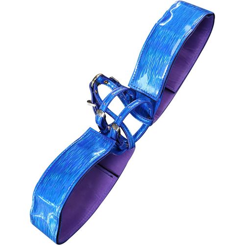 Kal-Vibrateur À Sangle Pour Masturbation Gode Avec Harnais Jouets Sexuels Adultes Pour Couples Féminins Vibrateur Fixe Réglable À Sangle Pour Sexe Lesbien À Sangle (Blue)