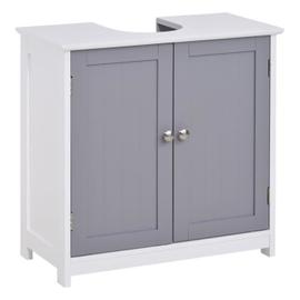 Armoire de Rangement en MDF Placard à Nourriture Accessoires de Cusine  Vaisselle - 80cm x 35cm x