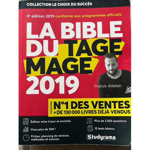 La Bible Du Tage Mage 2019