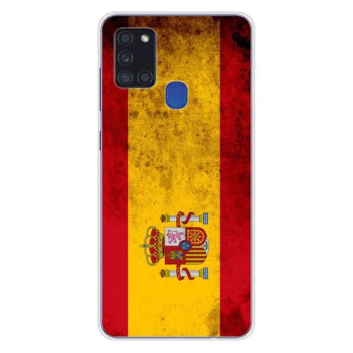 Coque En Silicone - Compatible Samsung Galaxy A21s - Design Drapeau Espagne