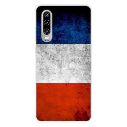 Coque En Silicone - Compatible Huawei P30 - Design Drapeau France