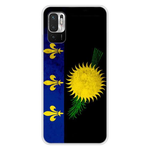 Coque En Silicone - Compatible Xiaomi Redmi Note 10, Xiaomi Redmi Note 10s - Design Drapeau Guadeloupe