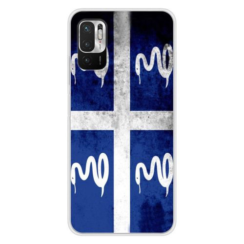 Coque En Silicone - Compatible Xiaomi Redmi Note 10, Xiaomi Redmi Note 10s - Design Drapeau Martinique