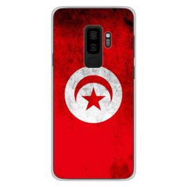 Coque En Silicone - Compatible Samsung Galaxy S9 Plus - Design Drapeau Tunisie