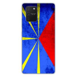 Coque En Silicone - Compatible Samsung Galaxy S10 Lite - Design Drapeau La Reunion