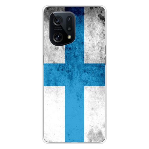 Coque En Silicone - Compatible Oppo Find X5 - Design Drapeau Marseille