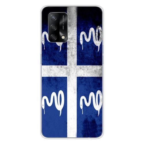 Coque En Silicone - Compatible Oppo A74 4g - Design Drapeau Martinique