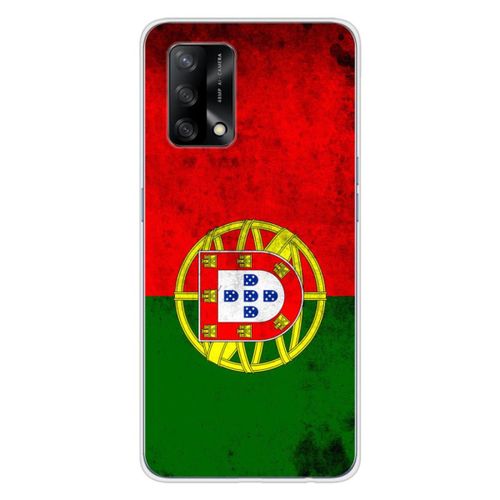Coque En Silicone - Compatible Oppo A74 4g - Design Drapeau Portugal