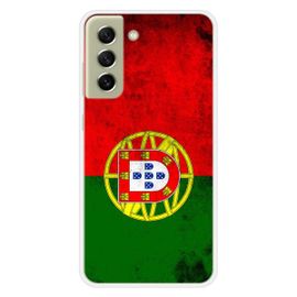 Coque En Silicone - Compatible Samsung Galaxy S21 Fe - Design Drapeau Portugal