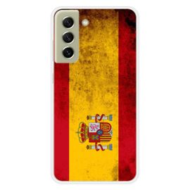 Coque En Silicone - Compatible Samsung Galaxy S21 Fe - Design Drapeau Espagne
