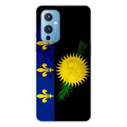 Coque En Silicone - Compatible Oneplus 9 - Design Drapeau Guadeloupe