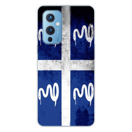 Coque En Silicone - Compatible Oneplus 9 - Design Drapeau Martinique