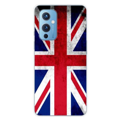 Coque En Silicone - Compatible Oneplus 9 - Design Drapeau Angleterre