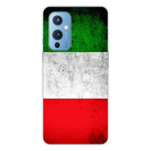 Coque En Silicone - Compatible Oneplus 9 - Design Drapeau Italie